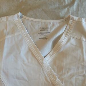 BRAND NEW white Cherokee scrub top